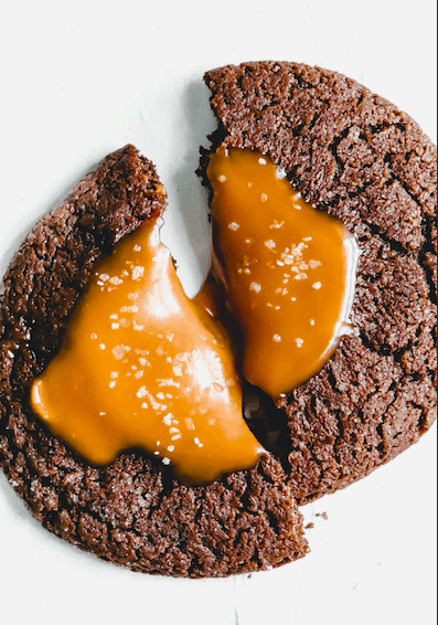 One Salted Caramel Chocolate Cookie