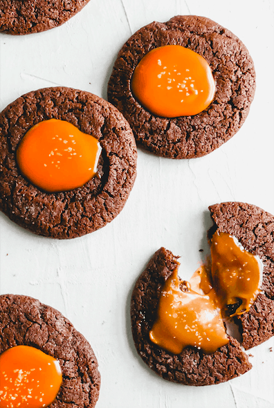 Chocolate Cookie Caramel Pull