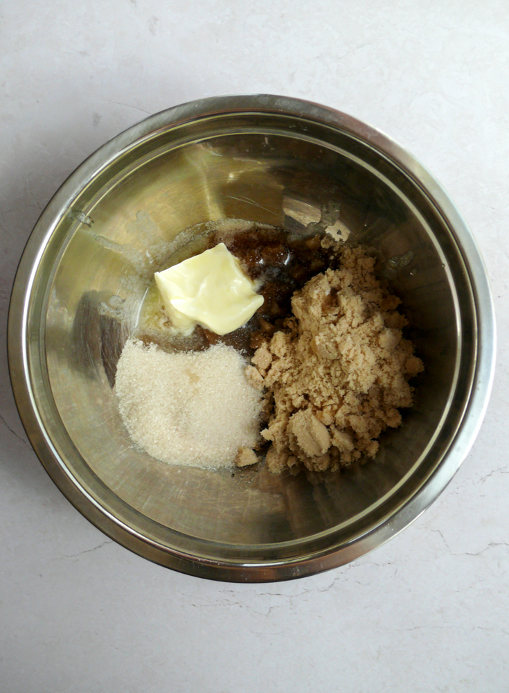 Brown Butter Oatmeal Cookies Ingredients