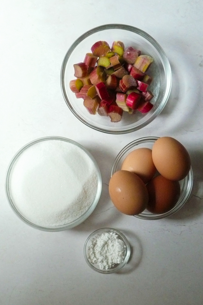 Ingredients laid out