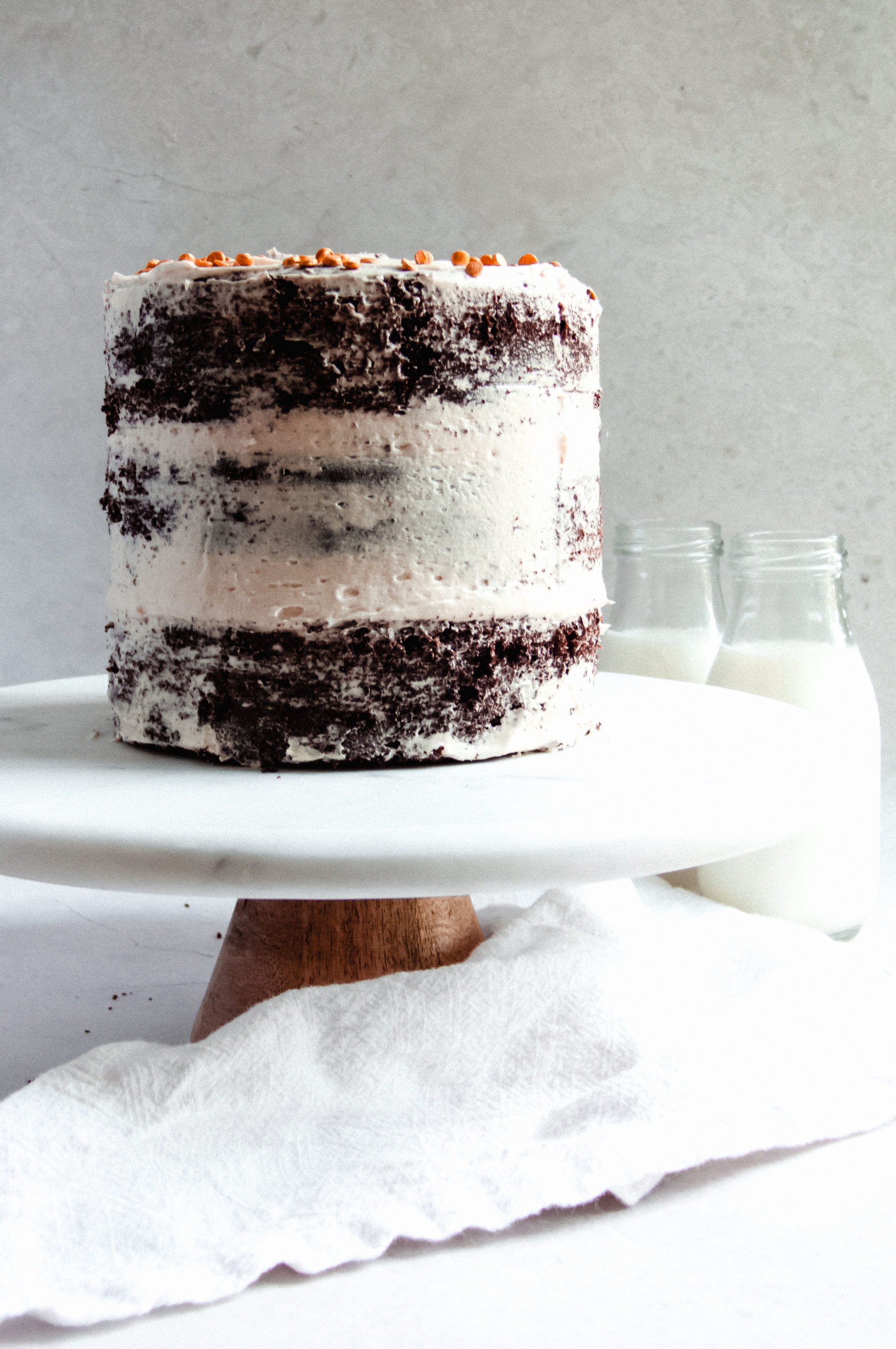Grain-free Chocolate Cake with Mocha Buttercream - A Calculated Whisk